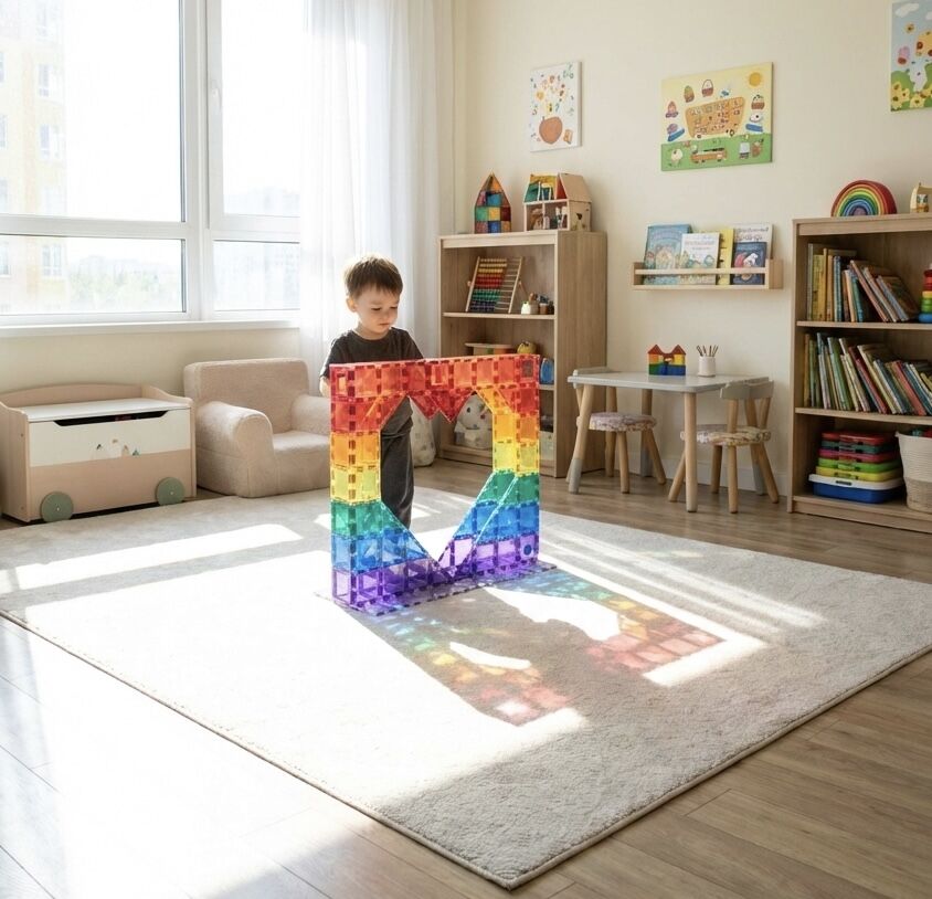 Manyetik Bloklar Neden Bu Kadar Seviliyor? Çocuk Gelişimindeki Yeri