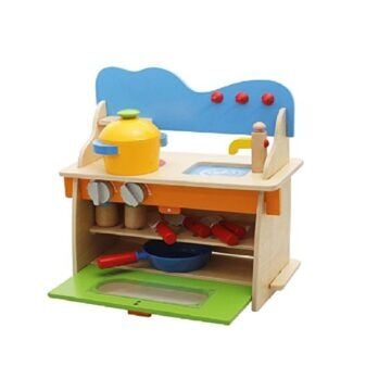 Montessori Ahşap Oyuncak Mutfak Seti