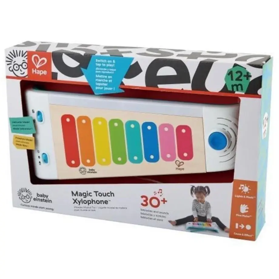 Hape Magic Touch Xylophone – Dokunmatik Ahşap Oyuncak Ksilofon