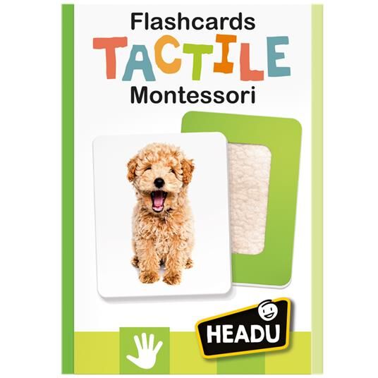 Headu Flashcards Tactile Montessori ( Dokulu Kartlar )