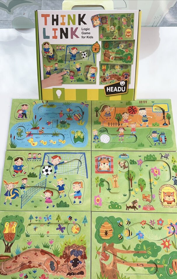 Headu Think Link Logic Game for Kids-Bağlantılayın, Oynayın ve Öğrenin!