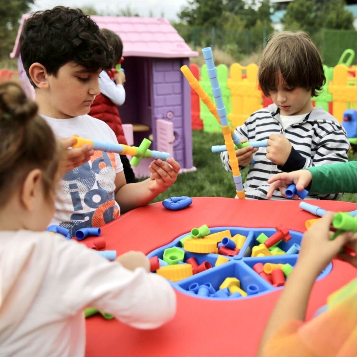 Tekerlekli Boru Lego ( 72 Parça )