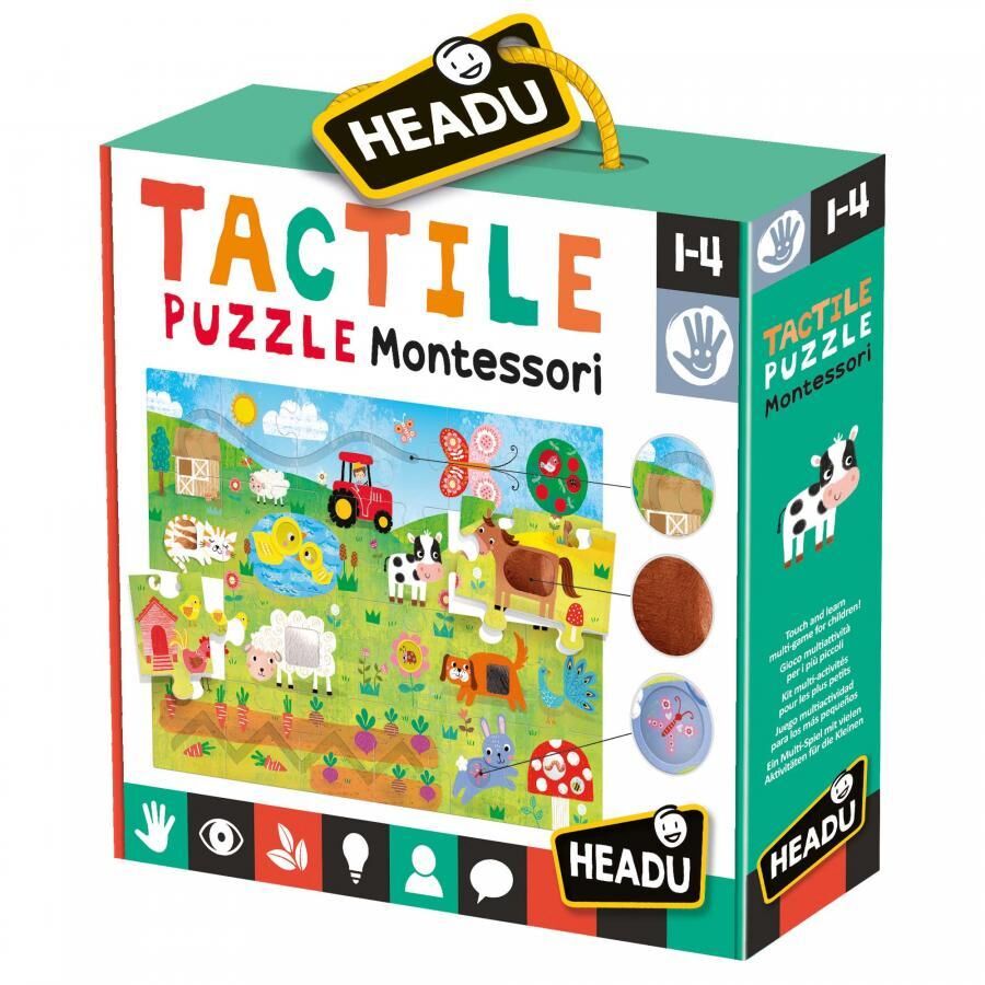 Headu Dokunsal Montessori Puzzle