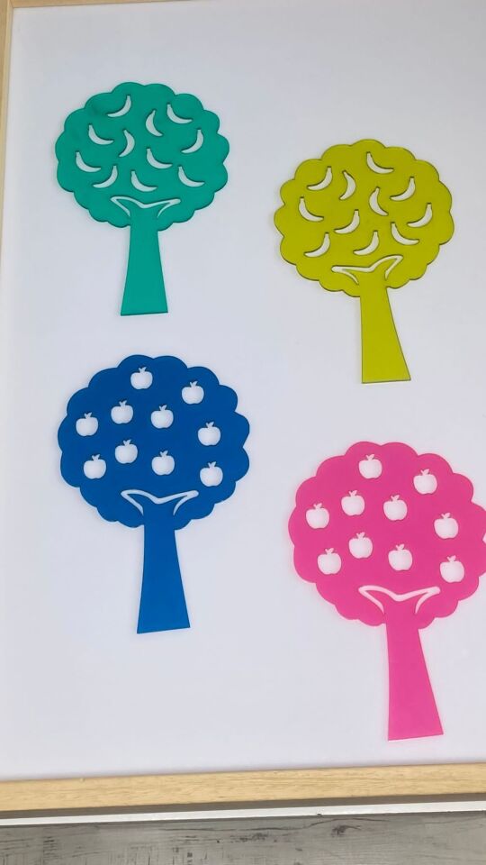 Işıklı Masa Oyunlar Pleksi Ağaçlar