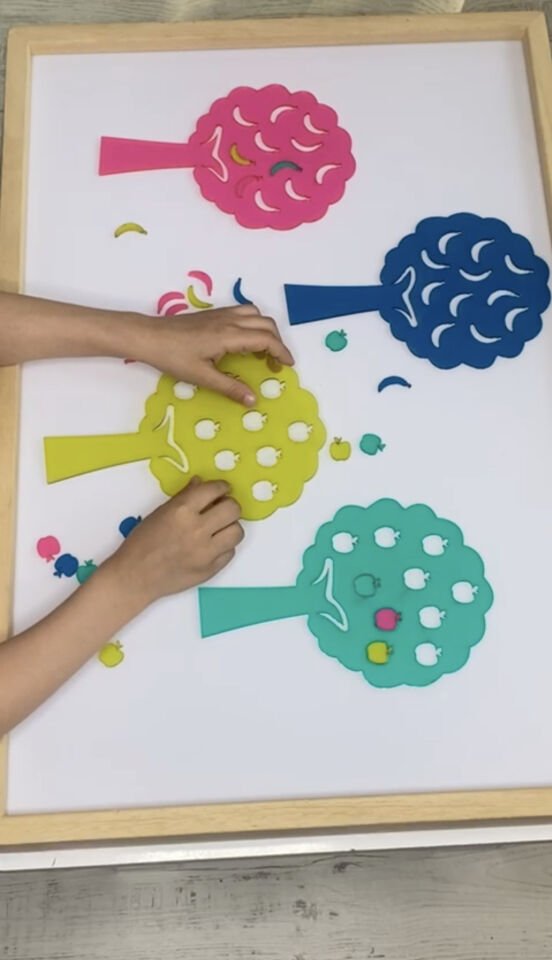 Işıklı Masa Oyunlar Pleksi Ağaçlar