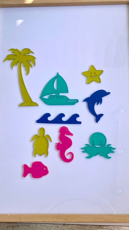 Işıklı Masa Oyunlar Pleksi Deniz Dünyası