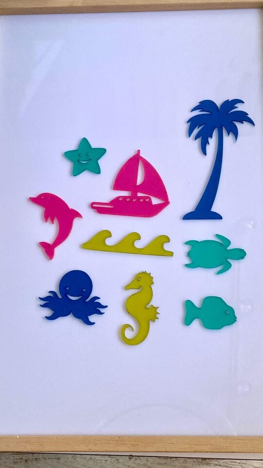 Işıklı Masa Oyunlar Pleksi Deniz Dünyası