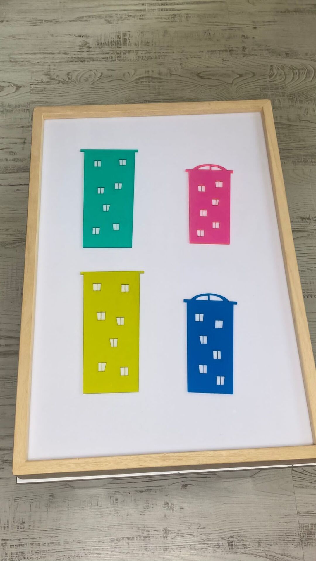 Işıklı Masa Oyunlar Pleksi Evler