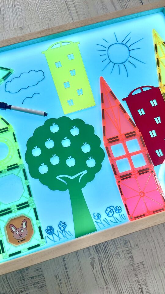 Işıklı Masa Oyunlar Pleksi Evler