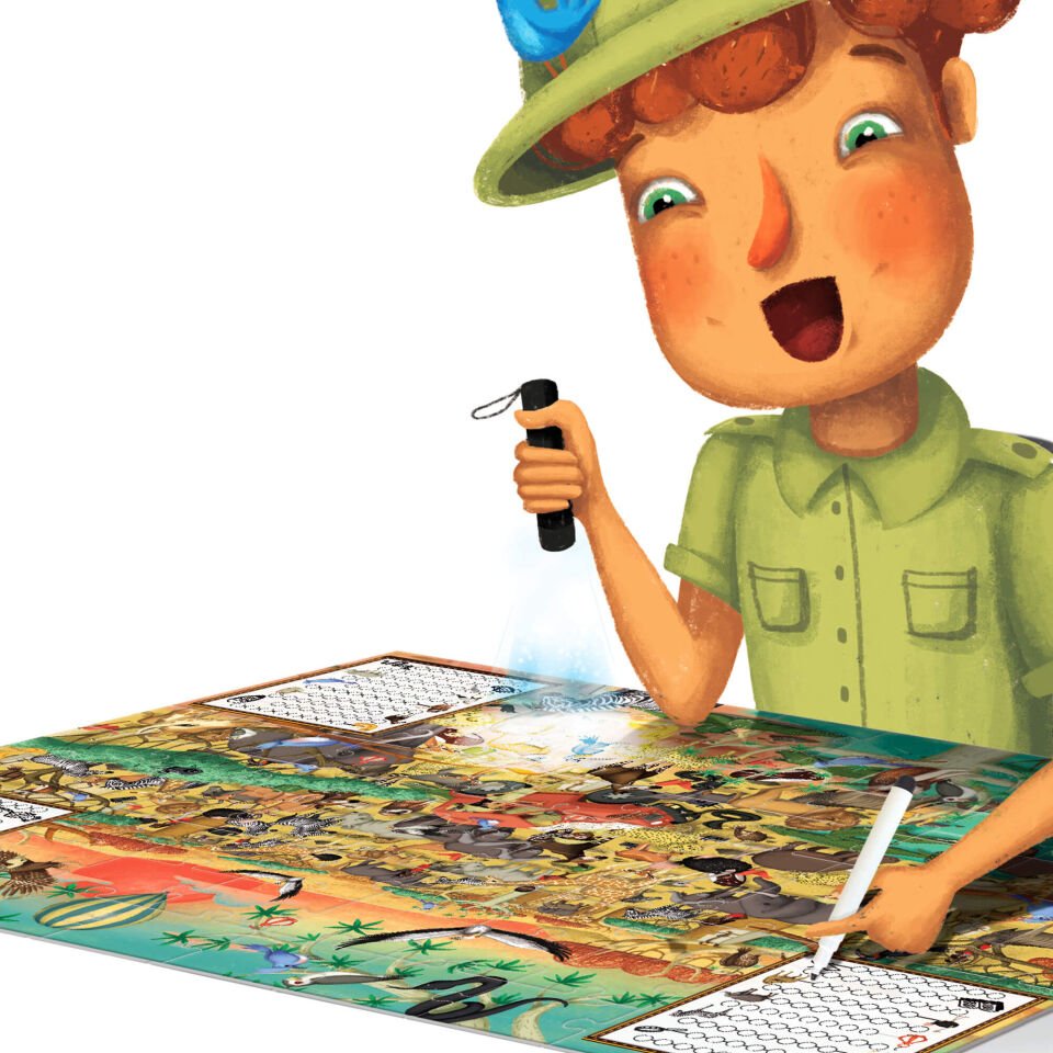 Headu Safariyi Keşfet Fenerli Puzzle