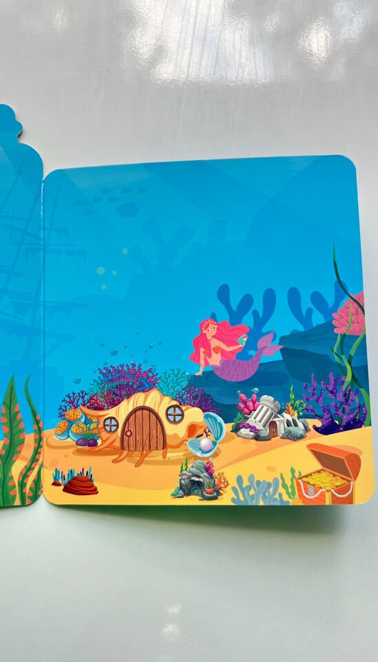 Tekrar Kullanılabilen İlk Sticker Kitabım – Deniz Hayvanları