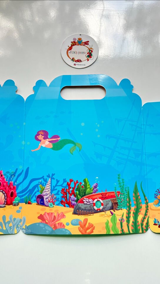 Tekrar Kullanılabilen İlk Sticker Kitabım – Deniz Hayvanları