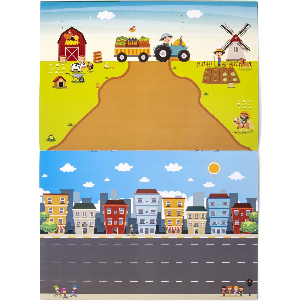 Bitmeyen Sticker Kitabım – Tekrar Tekrar Kullanılabilen 100+Sticker