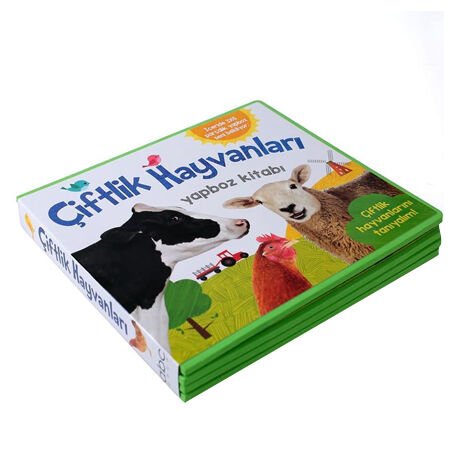 Sünger Puzzle Kitap ÇİFTLİK HAYVANLARI