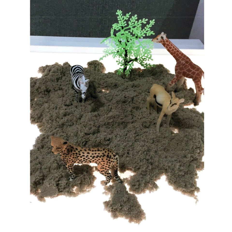 Ahşap ışıklı Tabla Montessori 16 Renkli (Reggio Emilia tablası Ayaksız)