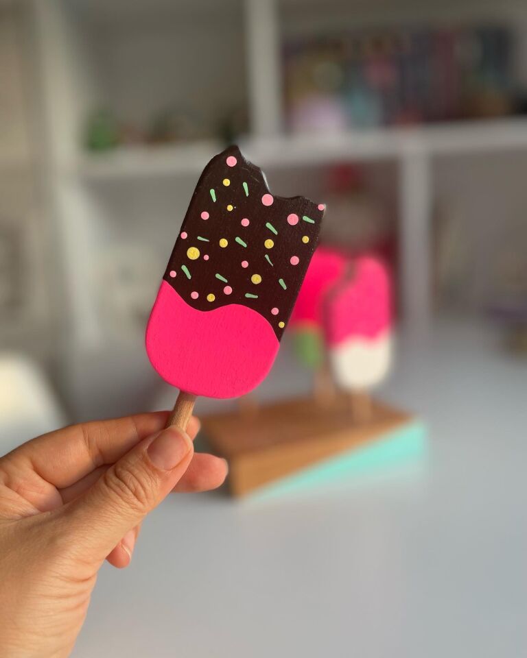 Waldorf Ahşap Oyuncak Dondurma Seti (wooden Ice Cream) 2 Li Set 2LİDONDURMA