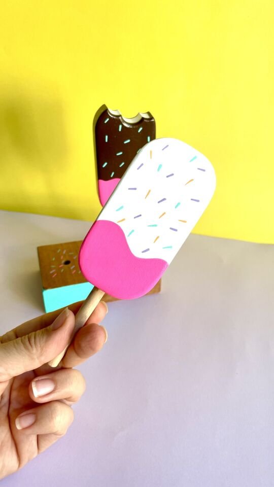 Waldorf Ahşap Oyuncak Dondurma Seti (wooden Ice Cream) 2 Li Set 2LİDONDURMA