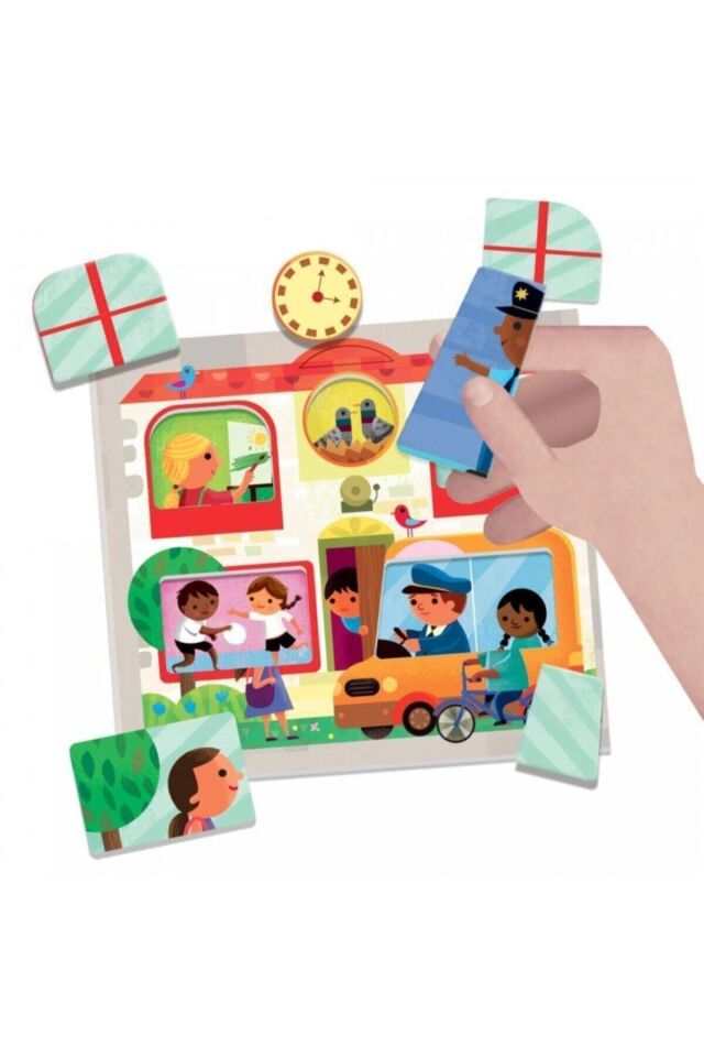 Puzzle Montessori Oyun Kasabası Puzzle ( Play Town )