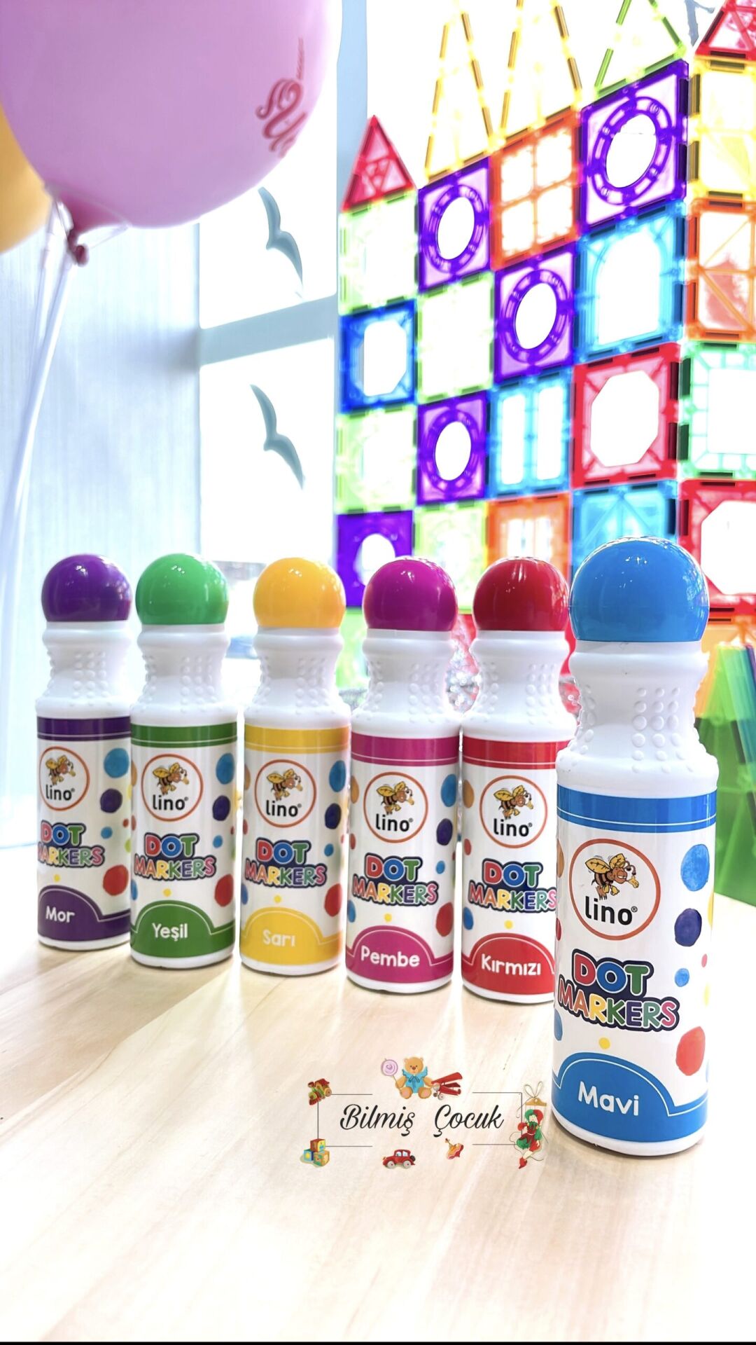 Lino Dot Markers 6’lı boya seti