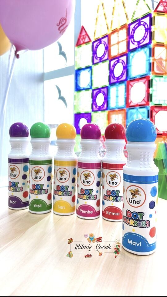 Lino Dot Markers 6’lı boya seti