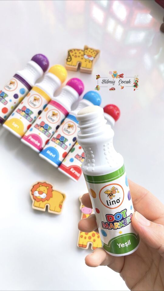 Lino Dot Markers 6’lı boya seti