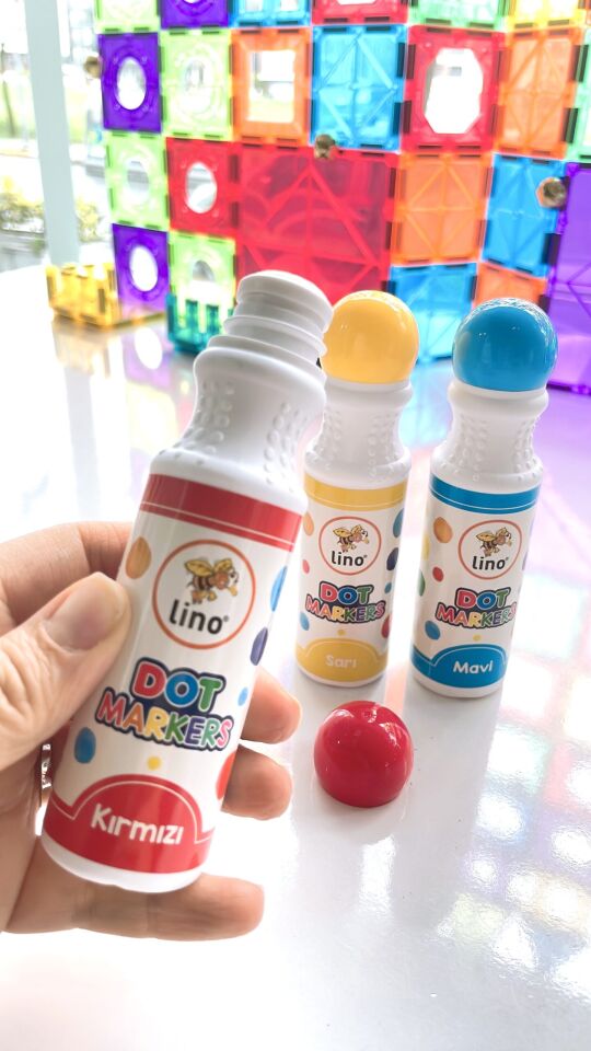 Lino Dot Markers 3’lü boya seti