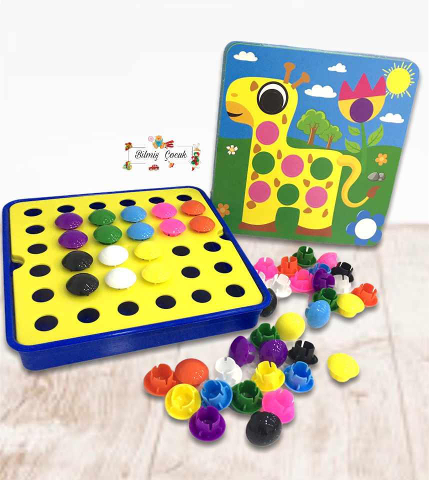 RENGİNİ KEŞFET BUTON OYUNU