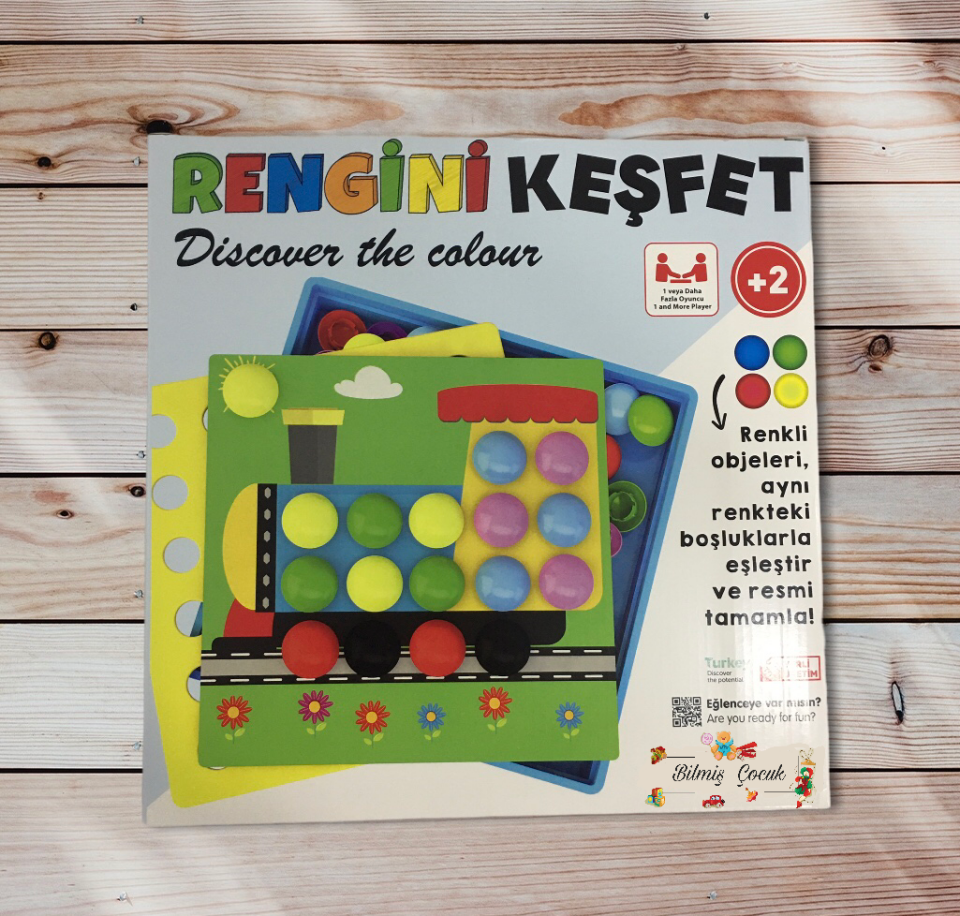 RENGİNİ KEŞFET BUTON OYUNU