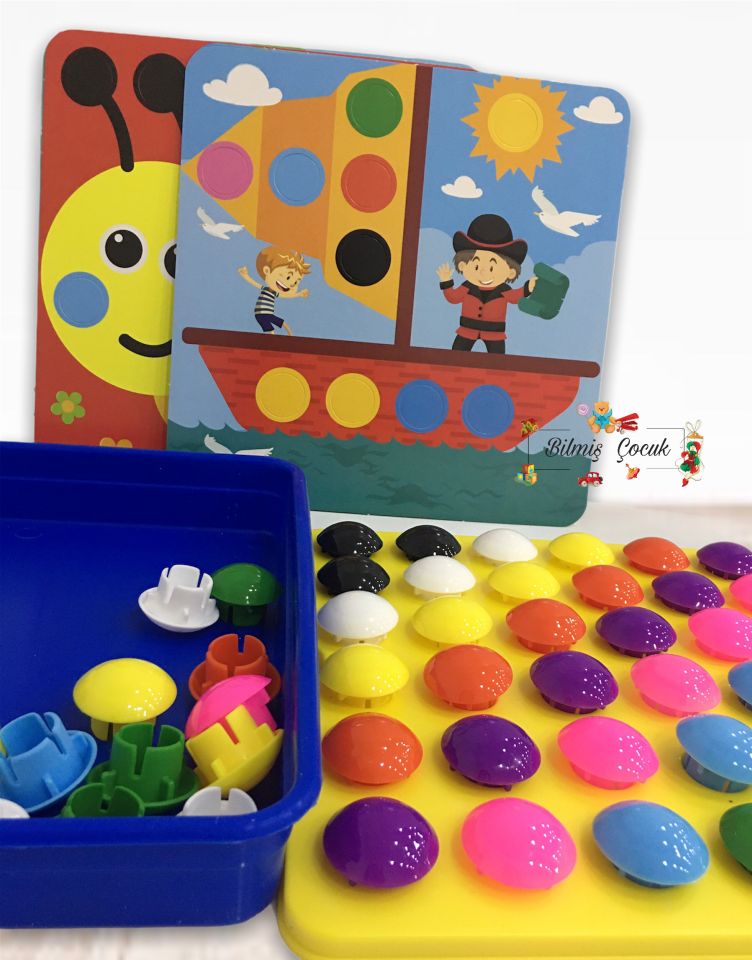 RENGİNİ KEŞFET BUTON OYUNU