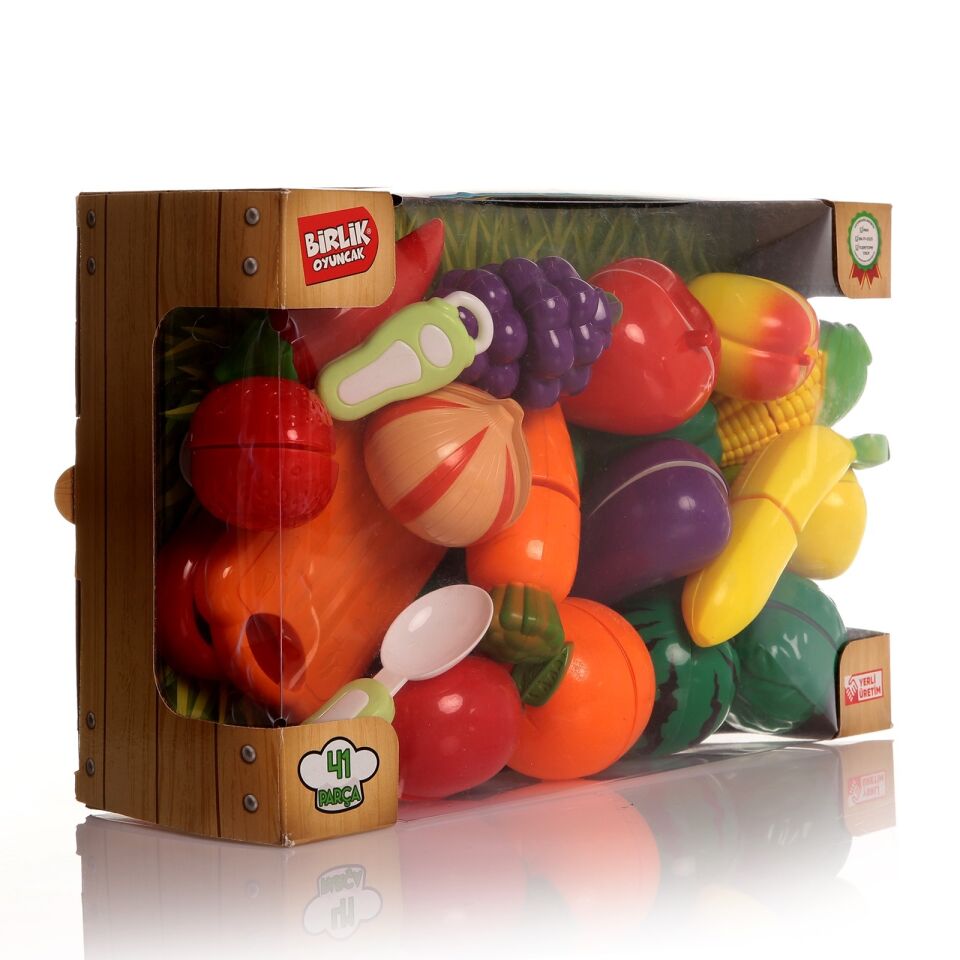 Kesmeli Sebze-Meyveler 41 parça