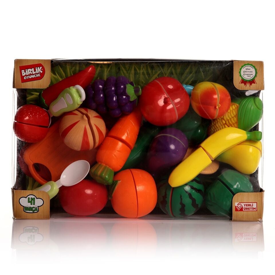 Kesmeli Sebze-Meyveler 41 parça