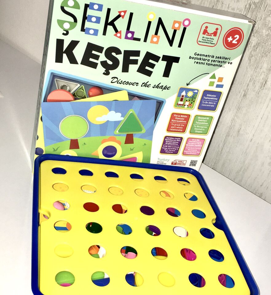 Şeklini Keşfet Şekil Buton Oyunu