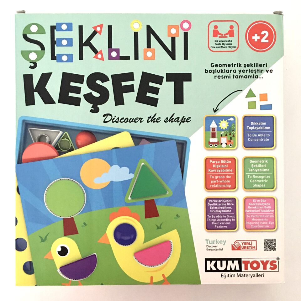 Şeklini Keşfet Şekil Buton Oyunu