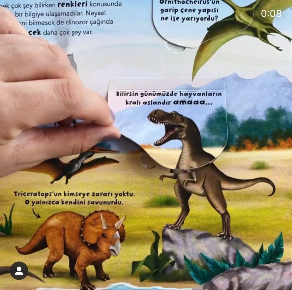 Ne Sorsan Bilir Minik – Benim İlk Dinozorlar Kitabım