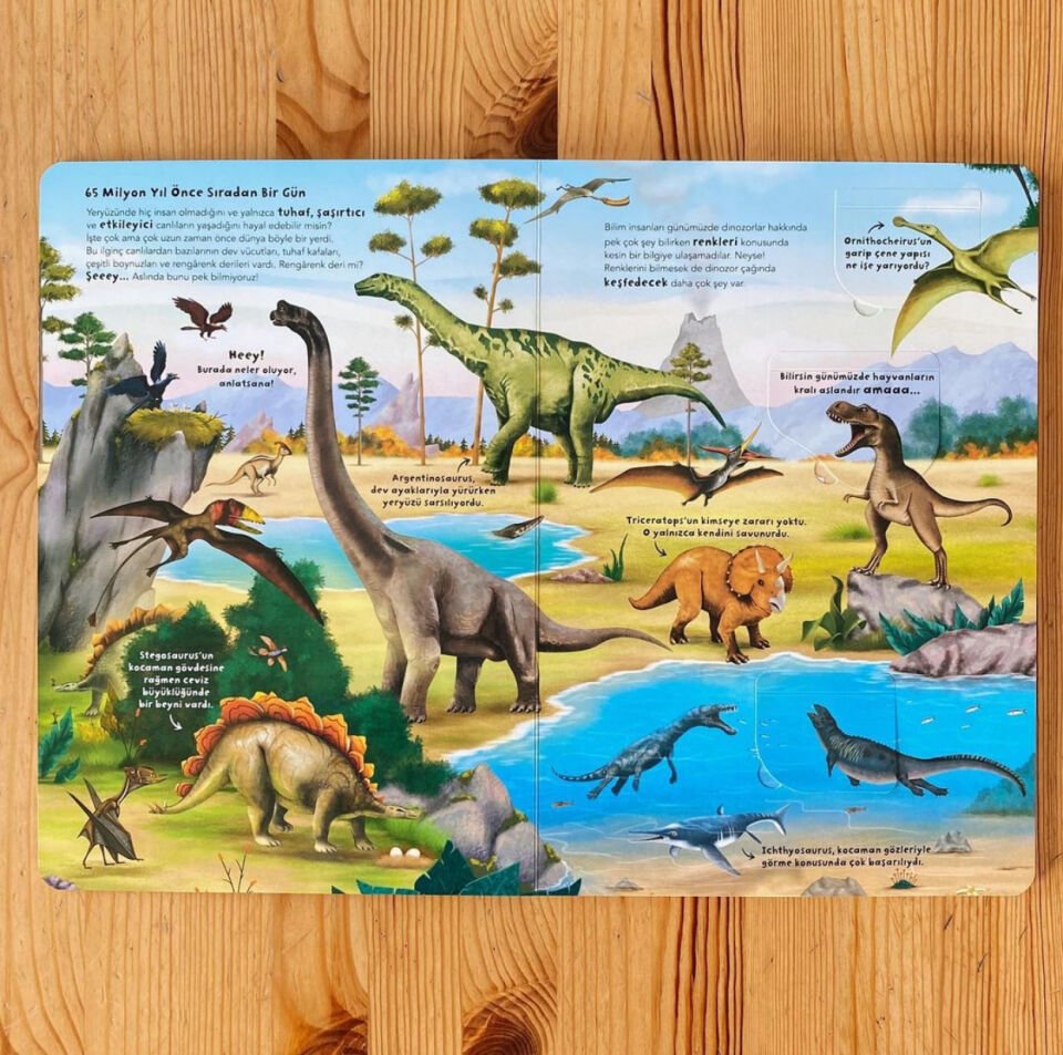 Ne Sorsan Bilir Minik – Benim İlk Dinozorlar Kitabım