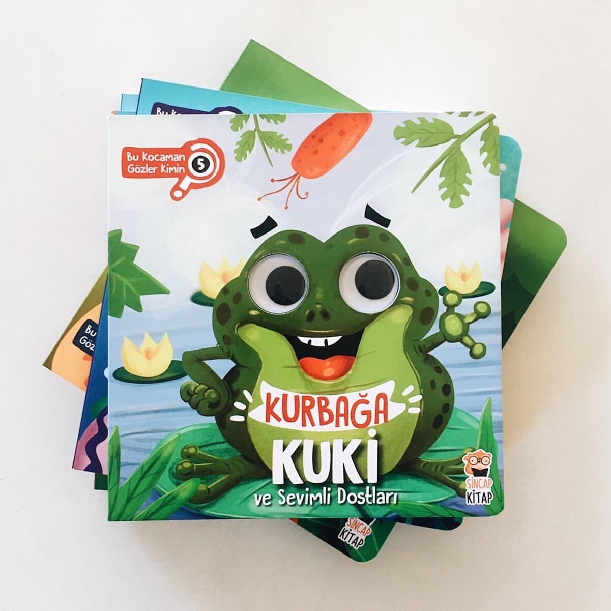 Kurbağa Kuki ve Sevimli Dostları – Bu Kocaman Gözler Kimin? 5