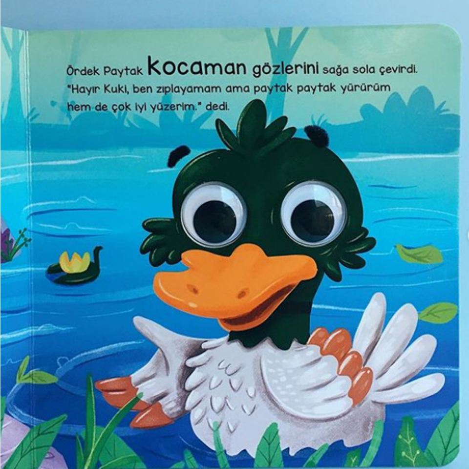 Kurbağa Kuki ve Sevimli Dostları – Bu Kocaman Gözler Kimin?