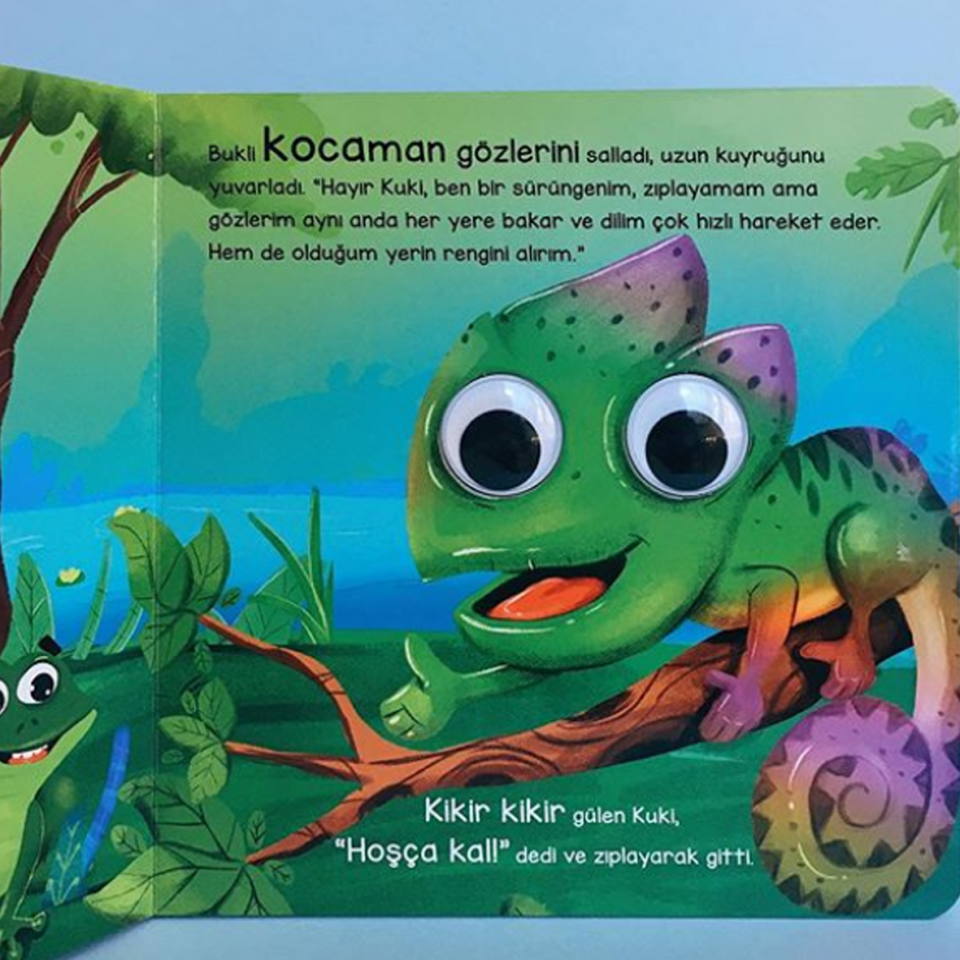 Kurbağa Kuki ve Sevimli Dostları – Bu Kocaman Gözler Kimin?