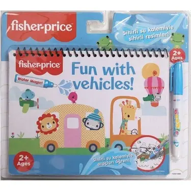 Sihirli Boyama Kitabı - Araçlarla Eğlence