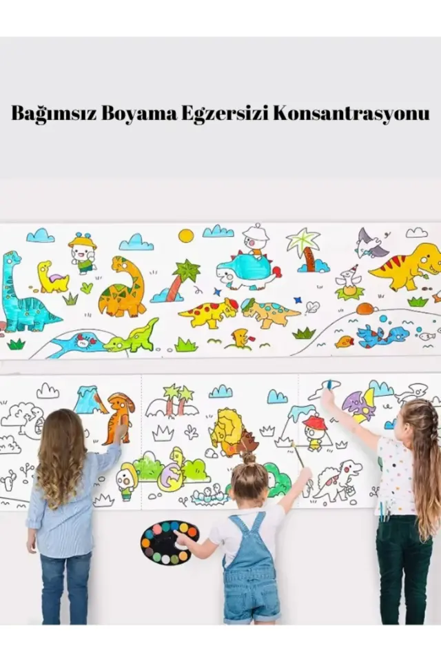 Yapışkanlı Boyama Rulosu Uzay Dream Space 86X20 cm