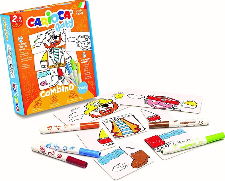 Carioca Baby Boyanabilir Puzzle Kartlar - Korsan