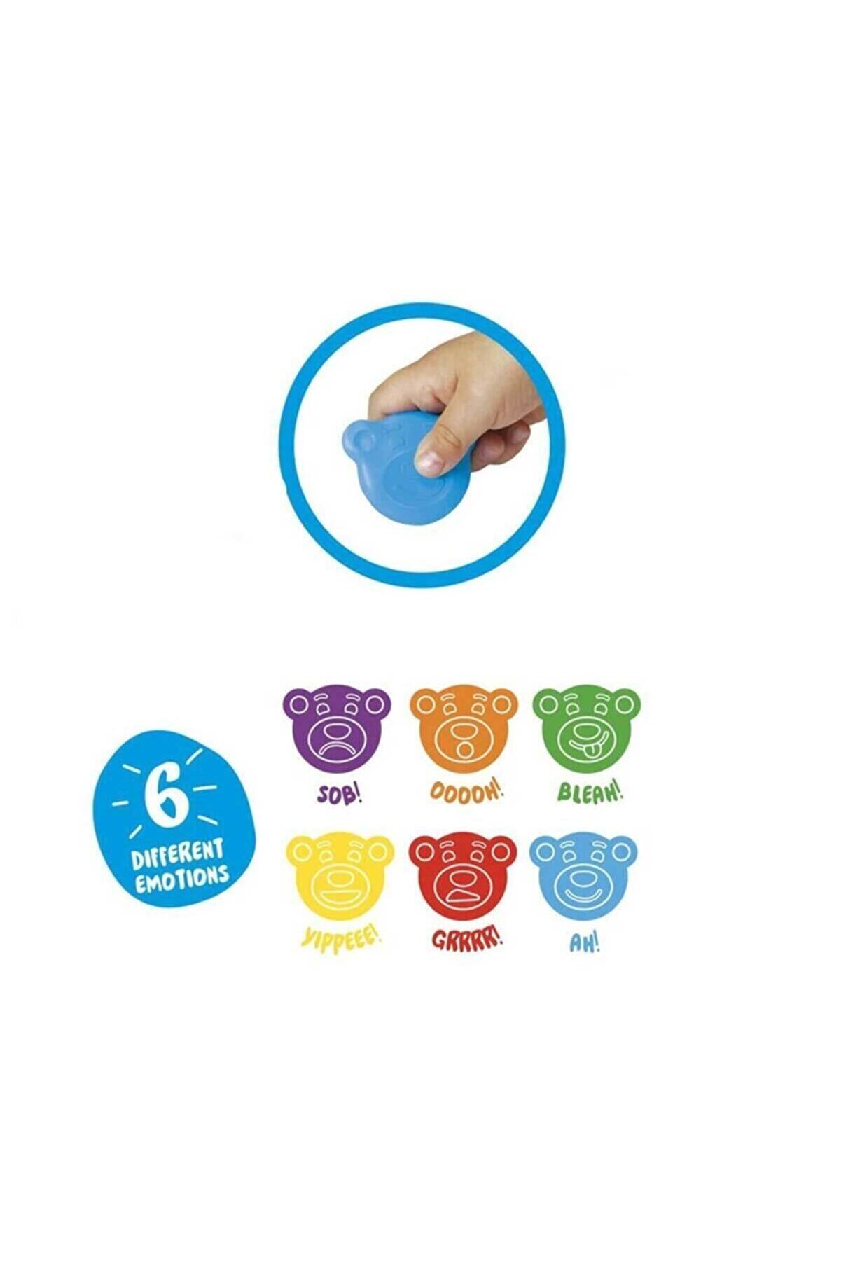 Carioca Teddy Şekilli Kirletmeyen Mum Boyalar 6’lı