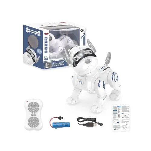 Uzaktan Kumandalı Full Fonksiyonlu Işıklı ve Sesli Akıllı Köpek