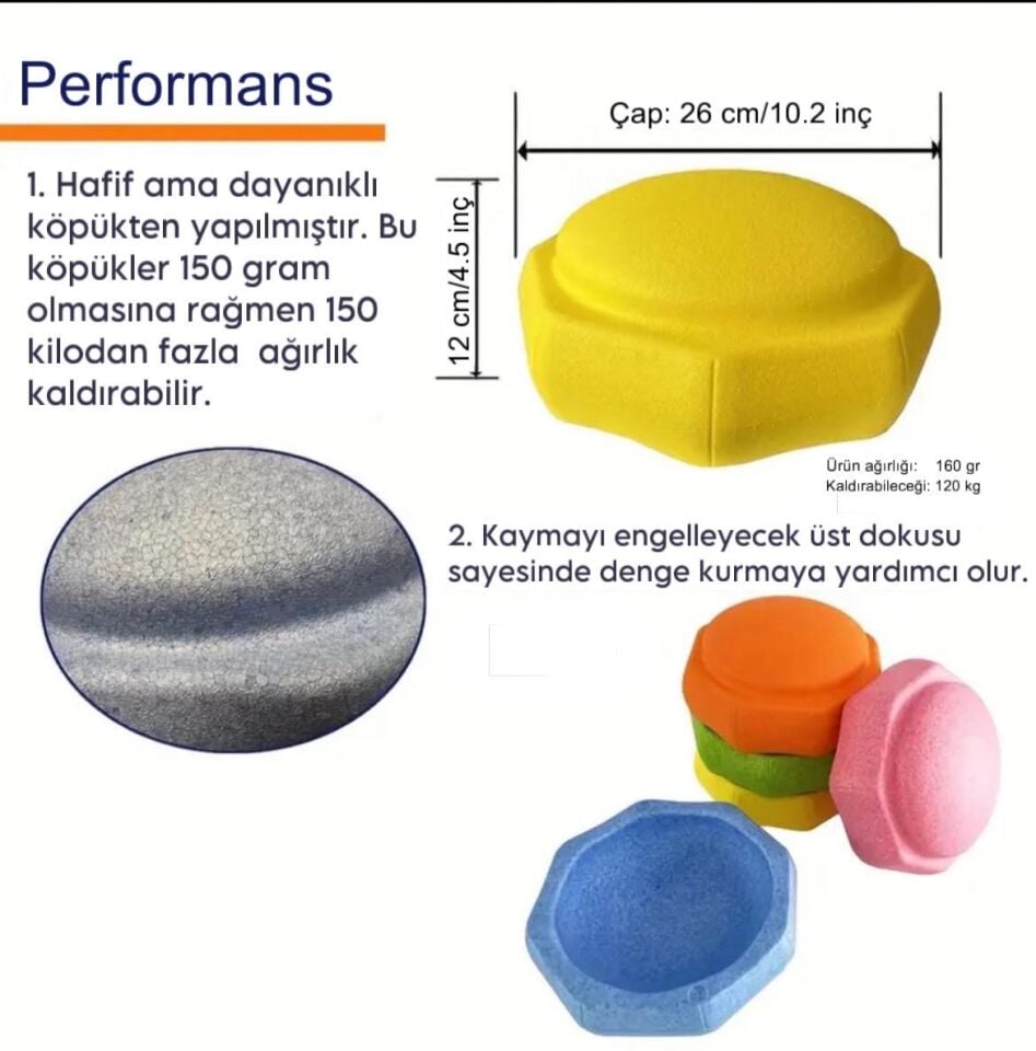 Adım Taşları Stepping Stone ( 6 adet)