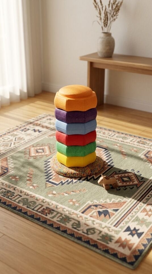 Çocuk Denge ve Adım Taşları Stepping Stone Seti
