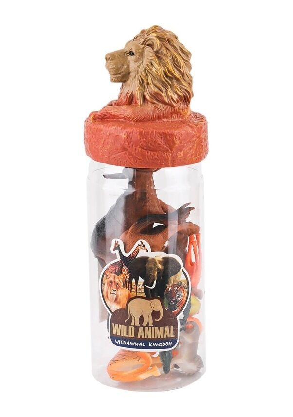 Vahşi Hayvanlar Tüp Oyuncak