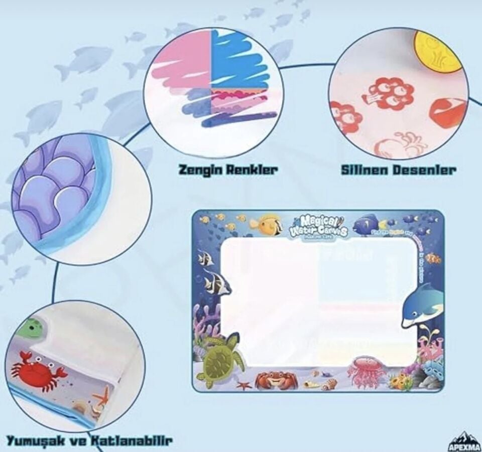 SİHİRLİ SU ÇİZİM MATI