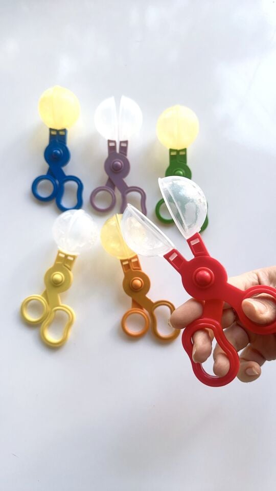 Balon Makas Aktarma Etkinlik Seti ( 2 adet)