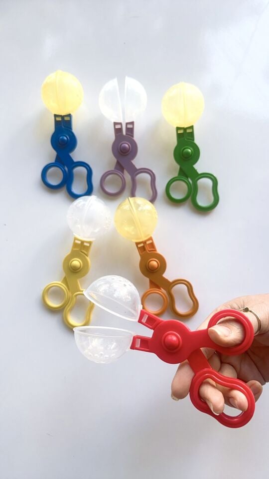 Balon Makas Aktarma Etkinlik Seti ( 2 adet)