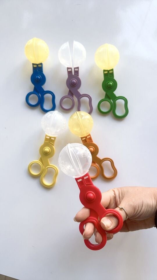 Balon Makas Aktarma Etkinlik Seti ( 2 adet)